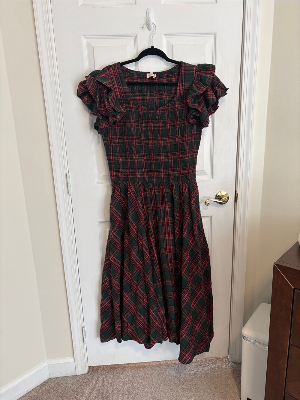 Green Plaid Ivy City Co Dress